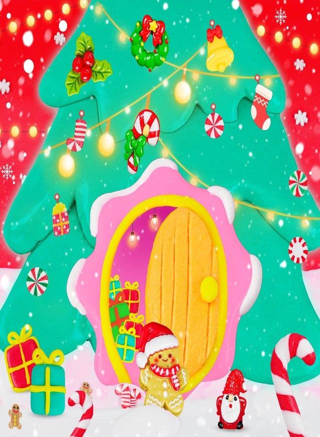 LAWOHO Christmas Stocking Stuffers for Kids, 4 Pack Christmas Slime Balls with Butter Slime & Xmas Add-ins, Slime kit for Girls & Boys Kids Stocking Stuffers, Xmas Gifts for 4 5 6 7 8 9 10+ Year Old - Image 3